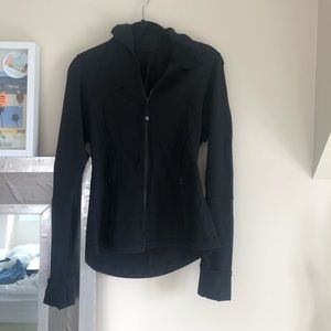 Lululemon Fitted Black Zip Up